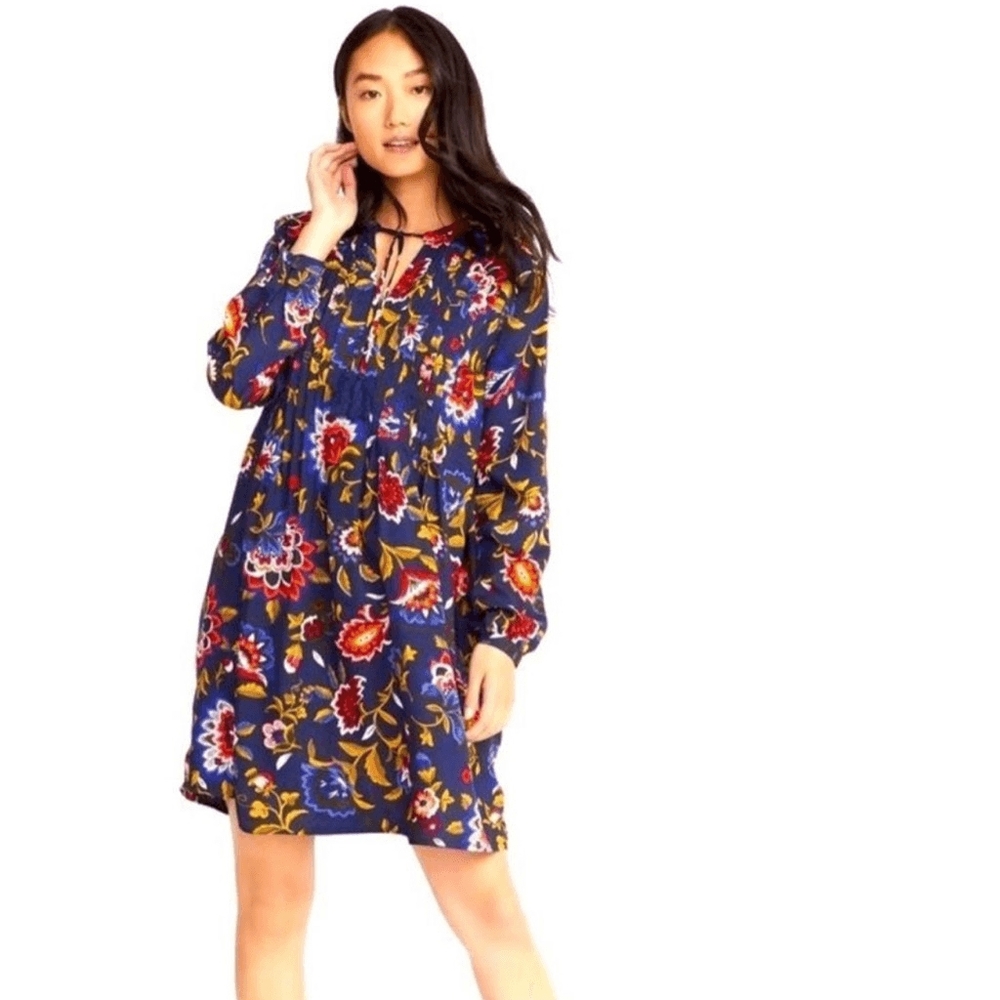 Old Navy Multicolor Floral Dress EUC